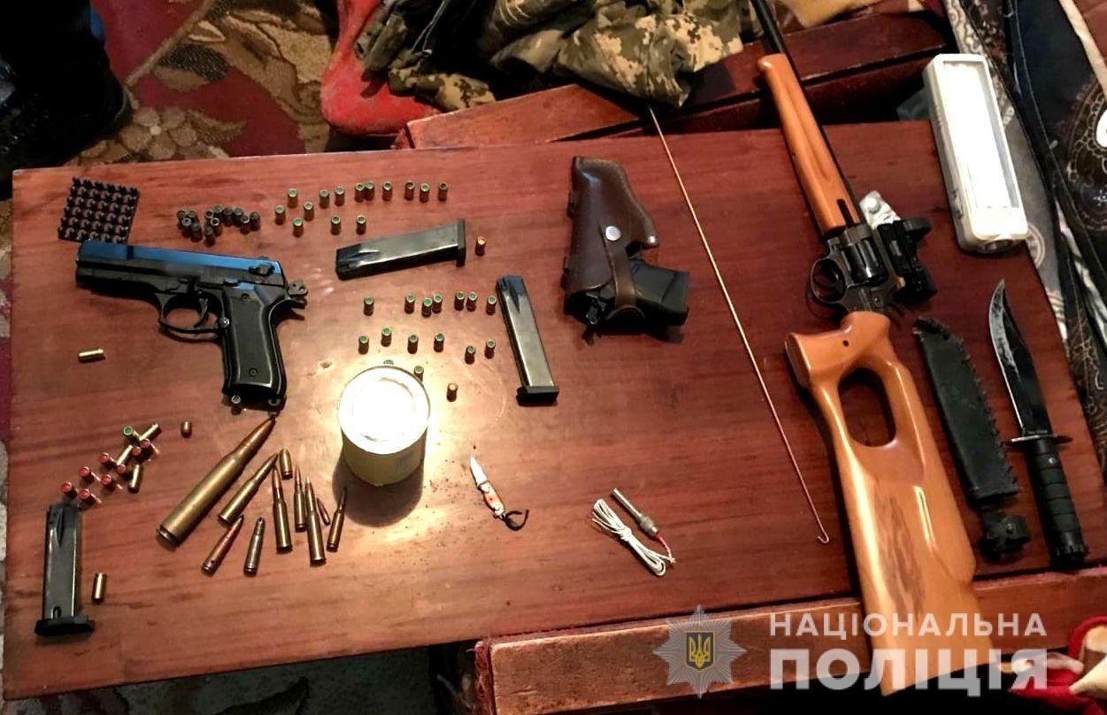 Бериславский район,оружие,порох