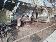 Росіяни масовано обстріляли Білозерку Херсонського району (Фото)