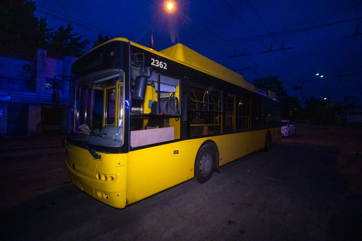 Херсонэлектротранс,ночные троллейбусы