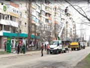 Російські війська обстріляли Херсон (ВІДЕО)
