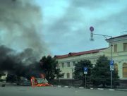 Обстріл Херсона: є загиблий і поранений (ВІДЕО)