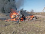 Атака дрона на комунальників і волонтерів у Бериславському районі