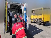 Російський безпілотник вдарив по маршрутці у Херсоні: 20 поранених