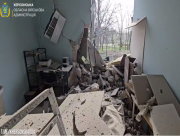 Атака на Херсонщину: зруйновано амбулаторію в Чорнобаївці (ВІДЕО)