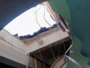 Російський обстріл пошкодив навчальну майстерню в Херсоні