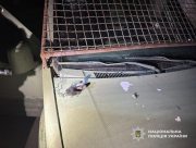 Російські війська атакували поліцейський автомобіль у Зміївці