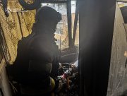 У Херсоні ліквідували пожежу на балконі багатоповерхівки (ФОТО)
