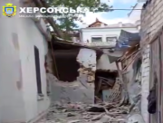 У Херсоні через обстріл зазнав руйнувань медичний заклад" (ВІДЕО)