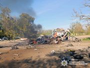 Російські війська атакували Херсон і область: поранено 12 людей, знищено "швидку"