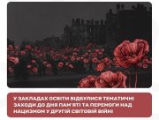 Години пам'яті та тематичні заходи провели у школах Херсонської громади
