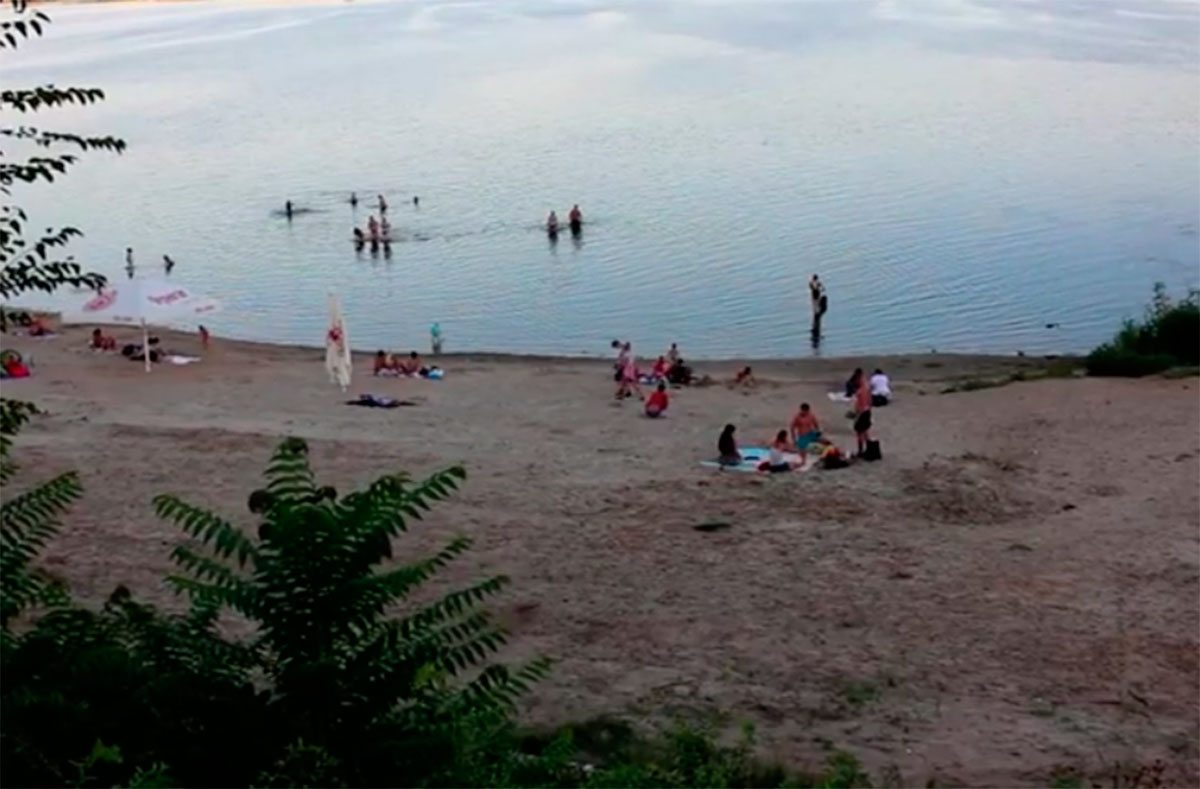 Херсон, відео, пляж