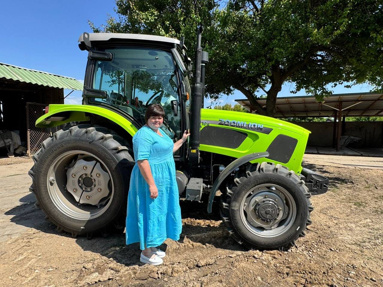 Херсонщина, Милівська, громада, отримала, нову, спецтехніку, кошти, державної, субвенції, трактор, бюджет