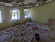 У Херсоні внаслідок обстрілу пошкоджено будівлю навчального закладу