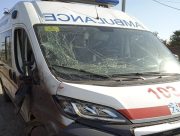 У Станіславі дроном атакували цивільну автівку та медпрацівників