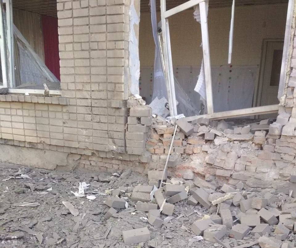 Російські, війська, обстріляли, дитсадок, Білозерці, Херсонського, району, артилерійський, обстріл, пошкоджено, будівлю, закладу, дошкільної, освіти