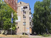 Вранці 21 липня Херсон знову під обстрілом: пошкоджено квартиру в центрі міста (ВІДЕО)