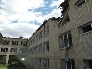Російська армія обстріляла Берислав: пошкоджено школу та адмінбудівлю