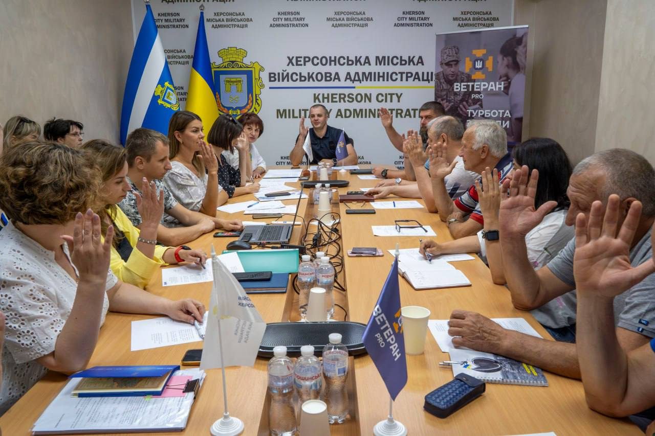 Херсоні, створено, Раду, ветеранів, крок, системної, підтримки, захисників, Херсонська, громада, організація, Рух Ветеранів Півдня, ветеранська, політика, проєкт, міської, Програми, підтримки, ветеранів