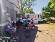 Жителі Херсонщини отримали медичну допомогу від мобільної клініки "Fortitude"