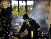 У Херсоні рятувальники врятували чоловіка під час пожежі в багатоповерхівці