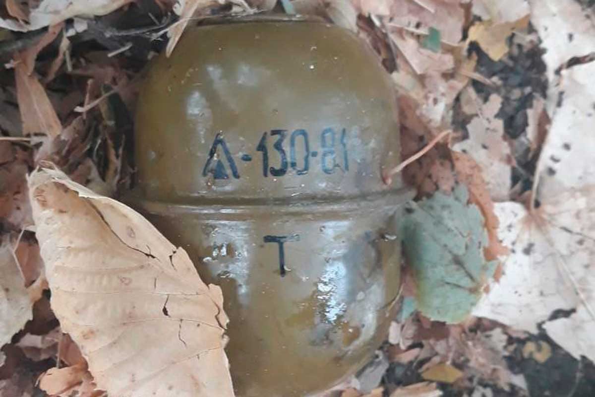 На Херсонщине в канализации нашли гранату