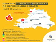 Пожежна небезпека на Херсонщині