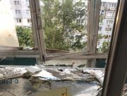 Росіяни вдарили по житловим багатоповерхівкам Херсона