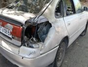 Росіяни атакували службову автівку ХДУ й поцілили по громадському транспорту