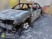 Російські війська вночі атакували територію лікарні у центральній частині Херсона