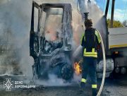 На Херсонщині дрон армії рф атакував вантажівку — сталася пожежа