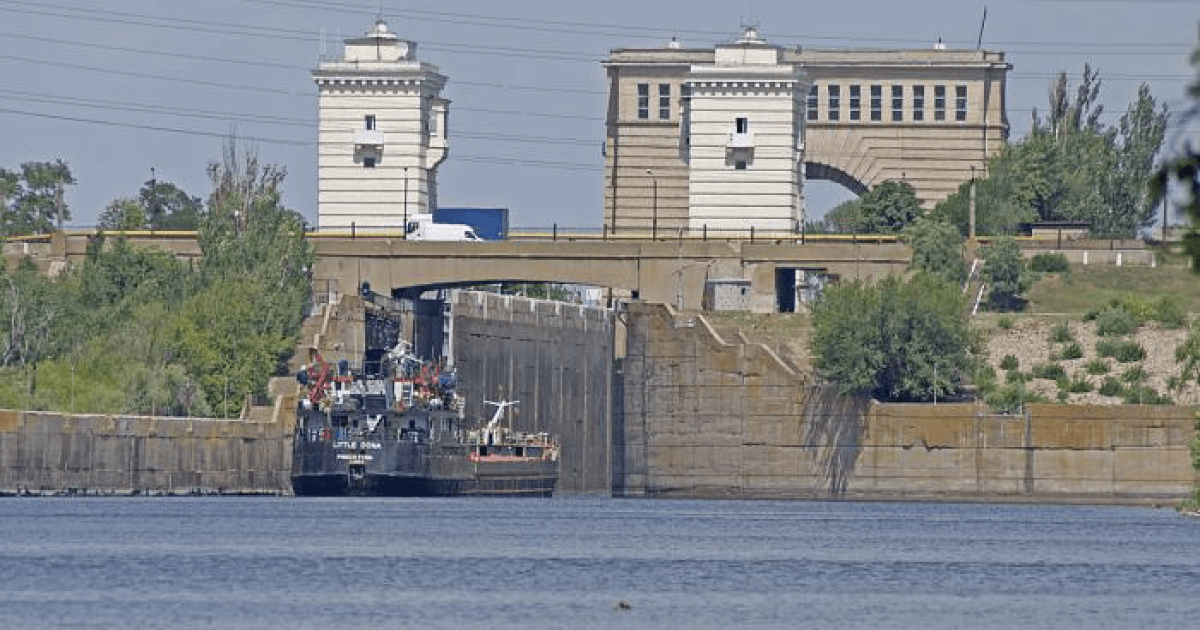 каховка, шлюз, ремонт