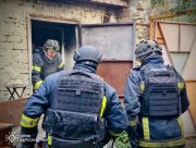 Херсонські рятувальники після пожежі виявили тіло жінки