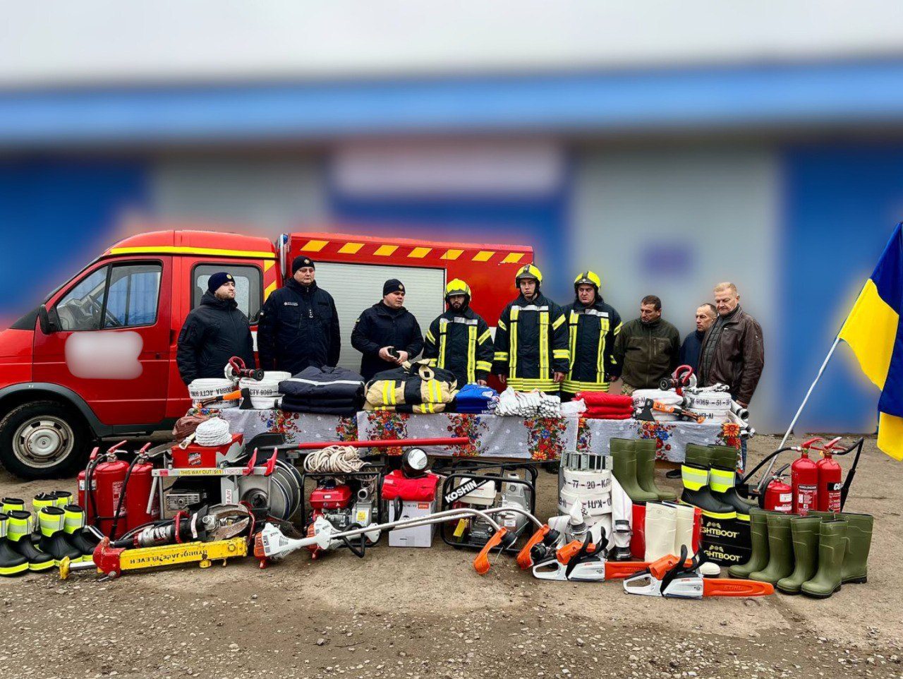 Великоолександрівській громаді, Херсонської області, запрацював, новий, підрозділ, місцевої, пожежної, охорони,  Головного та районного управлінь ДСНС у Херсонській області, підтримки, обласної військової адміністрації, Вогнеборці, працюватимуть, спільно, фахівцями, ДСНС, займаючись, ліквідацією, пожеж, інших, наслідків, надзвичайних ситуацій