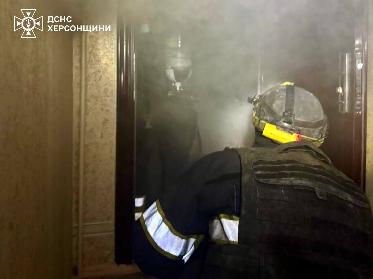 Херсоні, під час, пожежі, загинув, чоловік, Вранці, 1 листопада, сталася, пожежа, квартирі, багатоповерхового, будинку,  Служби, порятунку, Державна, служба, надзвичайних, ситуацій, Херсонській, області, рятувальники