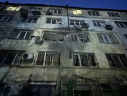 Росіяни обстріляли житлові квартали Херсона: пошкоджено три багатоповерхівки (ФОТО)