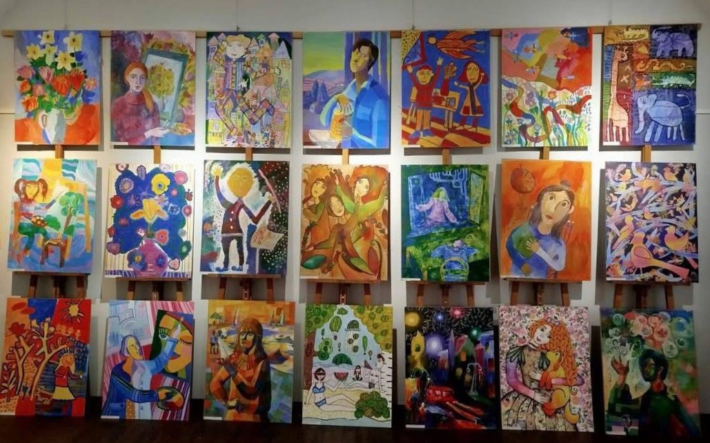 Херсонські, діти, презентували, мистецтво, виставці, Києві, делегації з Бонна, представниками, Херсонської МВА, експозиція, робіт, вихованців, херсонського, навчально-естетичного, комплексу, Художня школа, представлена, виставка малюнків, Міжнародного конкурсу, Ілюстрація до народної казки, Делегація, німецького, міста-побратима, Бонна, відвідала, мистецьку, галерею, Національної, академії, керівних, кадрів, культури, мистецтв