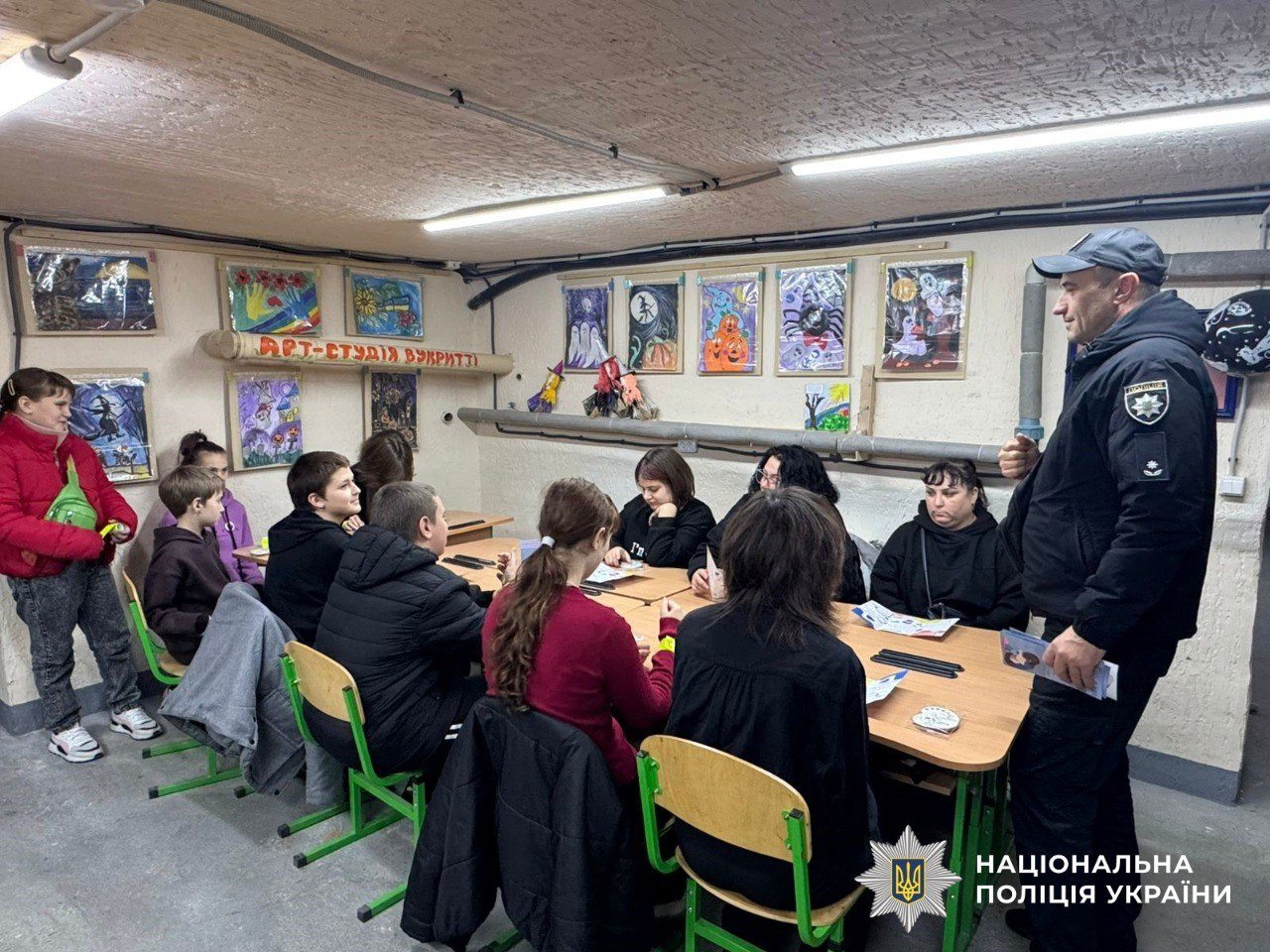 Під час, акції, 16 днів проти насильства, ювенальні, поліцейські, провели, зустріч, лекції, дітей, Херсонщині, Ювенальні поліцейські Херсонщини, продовжують, активну, роботу, протидії, домашньому, насильству, правоохоронці, відвідали, Високопільську громаду, навчальний заклад