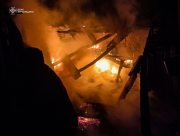 Рятувальники ліквідували нічну пожежу в Нововоронцовці
