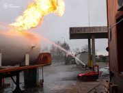 Армія РФ атакувала рятувальників під час гасіння пожежі в Херсоні