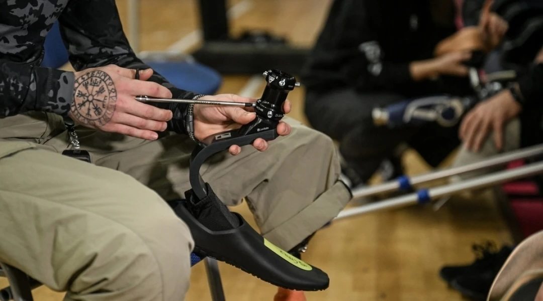 Налаштування бігового протезу гомілки